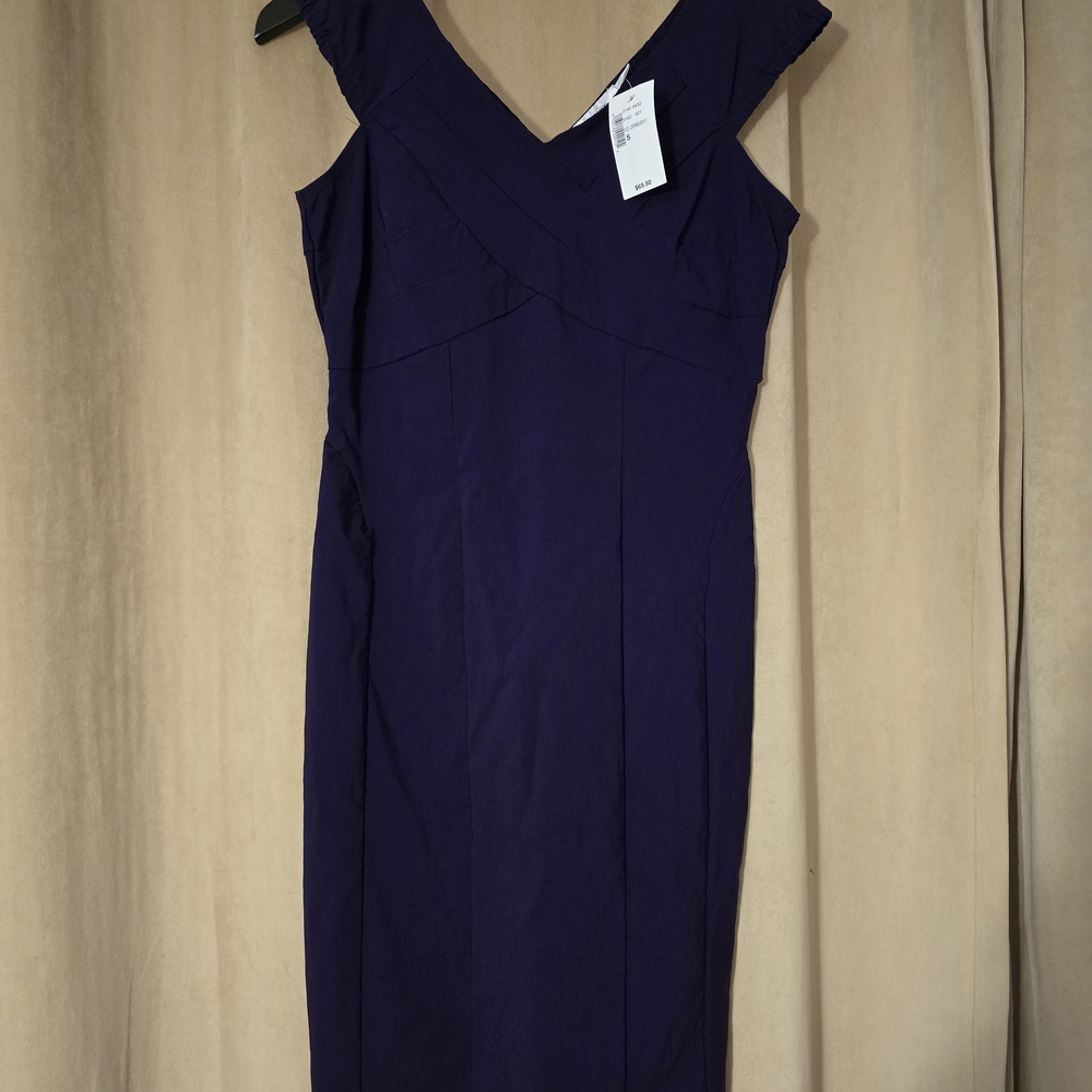 NWT Ricki's Elegant Purple Midi Dress Size 8